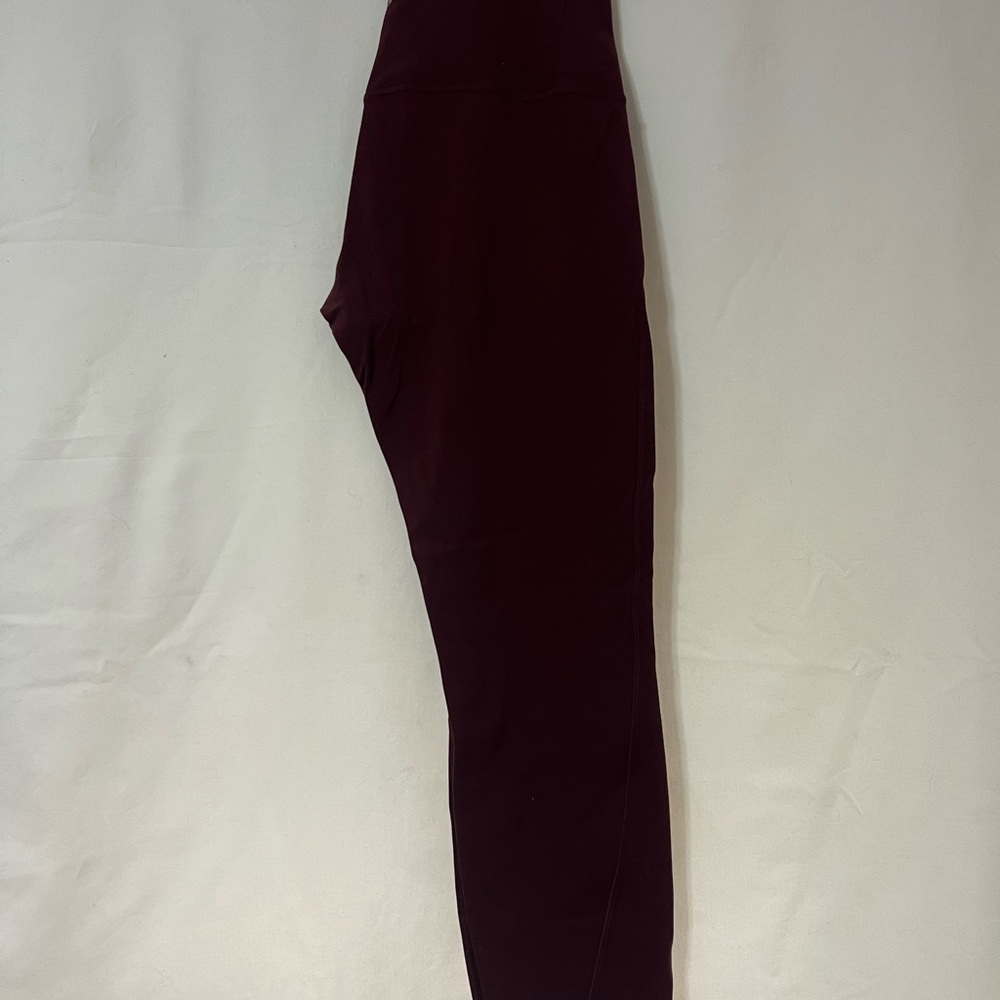 Lululemon Burgundy Leggings
